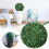 2 τεμάχια τεχνητό φυτό Topiary Ball Κήπου Σφαίρες Topiary Φυτό M 3