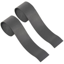 2x Badminton Tennis Racket Handvat Over Grip Zweetband Zwart