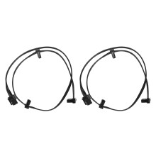 2 unidades de cabo de alimentação PCIe de 6 pinos, 1 para 3, Molex IDE, fonte de alimentação modular de 4 pinos para as séries AX1500I e AX1200I.