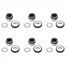 6X 12mm sprężyna zwijana, gumowe uszczelnienie pompy z mieszkiem mechanicznym 301-12