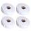 4 x 100 yards ontharingsstrips van non-woven papier (wit) 1