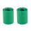 2x Θερμοσυστελλόμενοι σωλήνες PVC 2M 50mm σκούρου πράσινου χρώματος για 2 μπαταρίες 18650 1