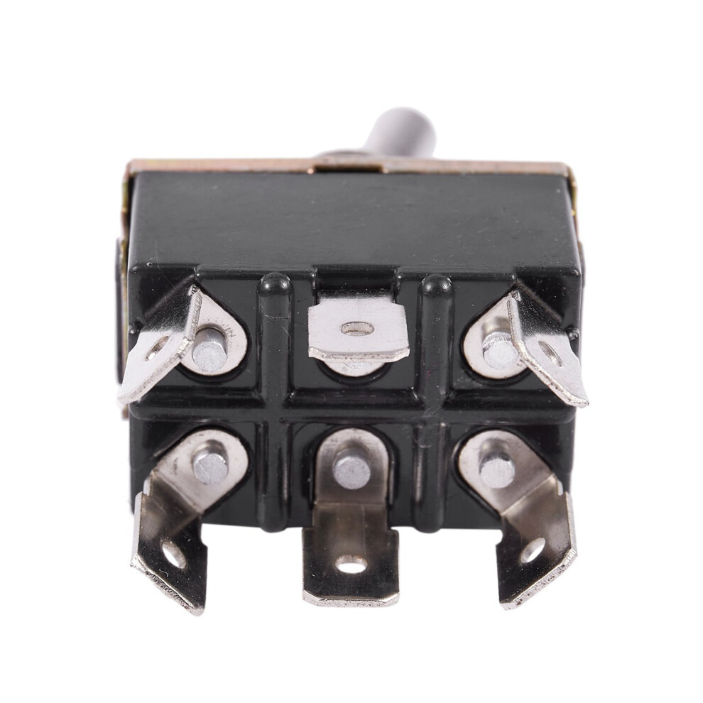 4X AC 250V/10A 125V/15A DPDT 3 Position ON/OFF/ON 6 Pins Toggle Switch ...