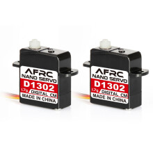 2X D1302 Mini 1.7G Stort Drejmoment Mini Digital Servo JST1.0 Stik til RC Model Drone Fly Helikopter