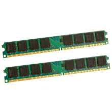 2 x 2 GB pamięci RAM DDR2 1,8 V 800 MHz PC2 6400 Pamięć RAM do komputera stacjonarnego Pamięć DIMM 240 pinów