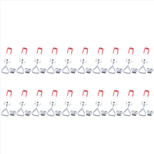 40 Pack Adjustable Toggle Latch Clamp 4001, 330 Lbs Holding Capacity, Heavy Duty Quick Release Pull Latch Toggle Clamp 1