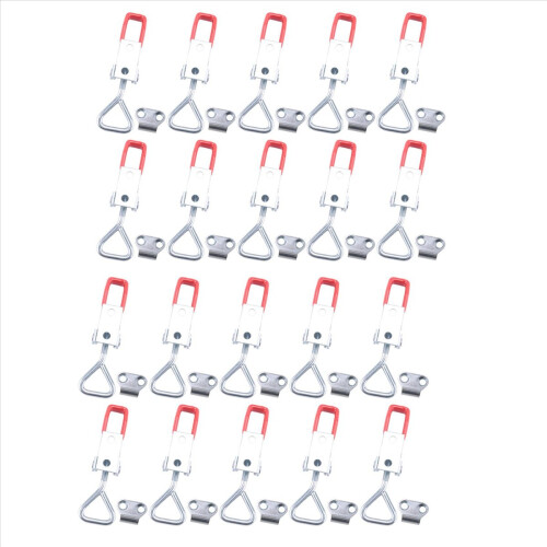 40 Pack Adjustable Toggle Latch Clamp 4001, 330 Lbs Holding Capacity, Heavy Duty Quick Release Pull Latch Toggle Clamp 2