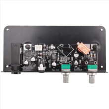 5X Aktiv Mute Gitarrpickup 3,5 mm Utgångspluggpickup med 9V Batterilåda Svart Tyst Gitarrtillbehör