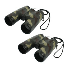 2 st 4x 31mm lins kamouflagemönster kikare teleskop för barn + halsrem