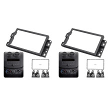 2x 2Din bilradio fascia CD DVD lyd instrumentbræt ramme til Captiva / / Gentra / AVEO