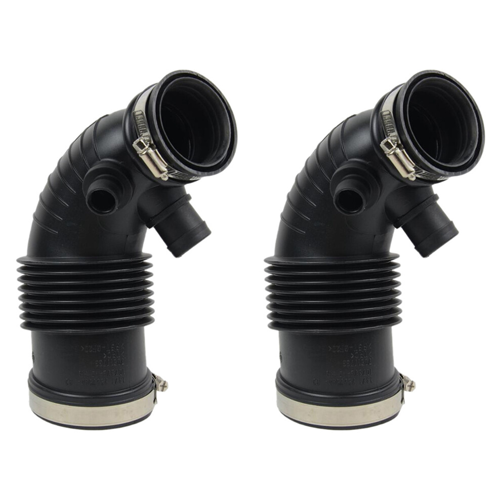 2X Air Duct Filtered Pipe Intake Hose 13717597586 Fit For- F20 F30 114I 116I 118I 316I 320I Black 4853252770384