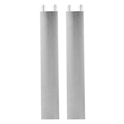 2X Aluminium Vandkøleblok 240X40X12mm Køler til Computer CPU Radiator