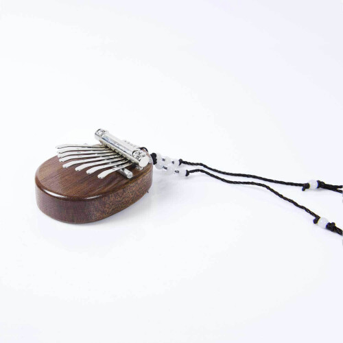 2 Mini Kalimbas de 8 Teclas com Ótimo Som, Teclado Musical para Dedos 2