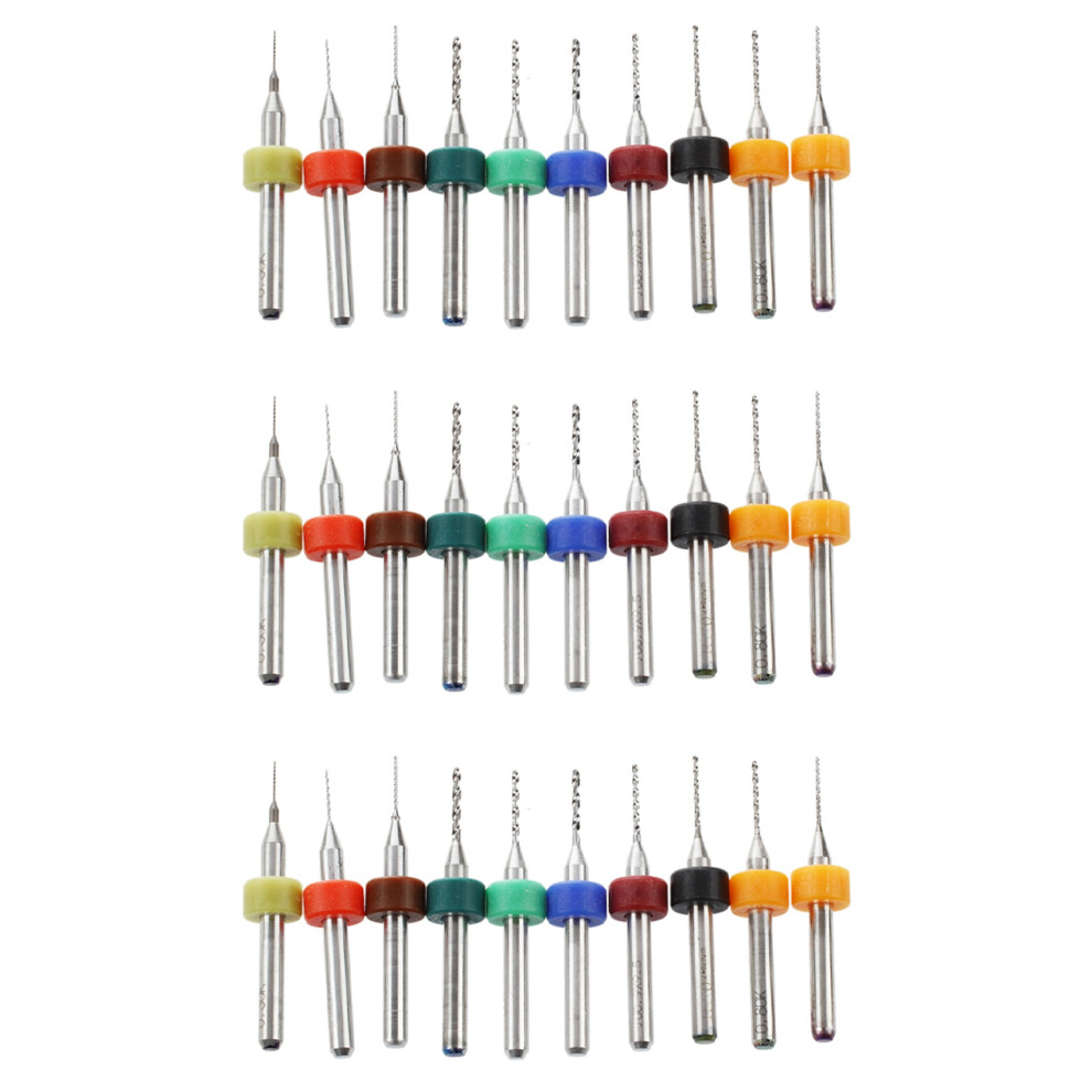 Box 30X 0.3-1.2Mm Pcb Small Drill Bits Pcb Drills Drill Drilling 4853252763423