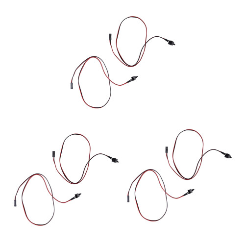 6 Pack 2 Pin SW PC Power Cable On/Off Push Button ATx Computer Switch Wire 45cm