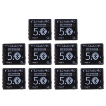10x BT5.0 Bluetooth-audio-ontvanger, MP3 lossless-decoderkaart, draadloze stereo-muziekontvanger voor in de auto