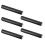 5 stk. 12x60 tommer mat sort vinylfilm til bil DIY 1