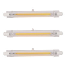3x dimbare R7S LED Cob 10W 118mm LED-lampen ter vervanging van halogeenlampen - warm wit licht 220V
