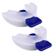 2x Anti-snurk mondbeschermer, siliconen mondstuk met doos, voor mannen en vrouwen, voor een goede nachtrust