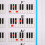Pôster com 2 diagramas de acordes para piano, com 88 teclas. 7