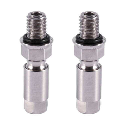 2X Cykelbremseslangefitting Hydraulisk skivebremseslangeforbindelse Olivenindsatsfitting til AVID E5 E7 E9 XX X0