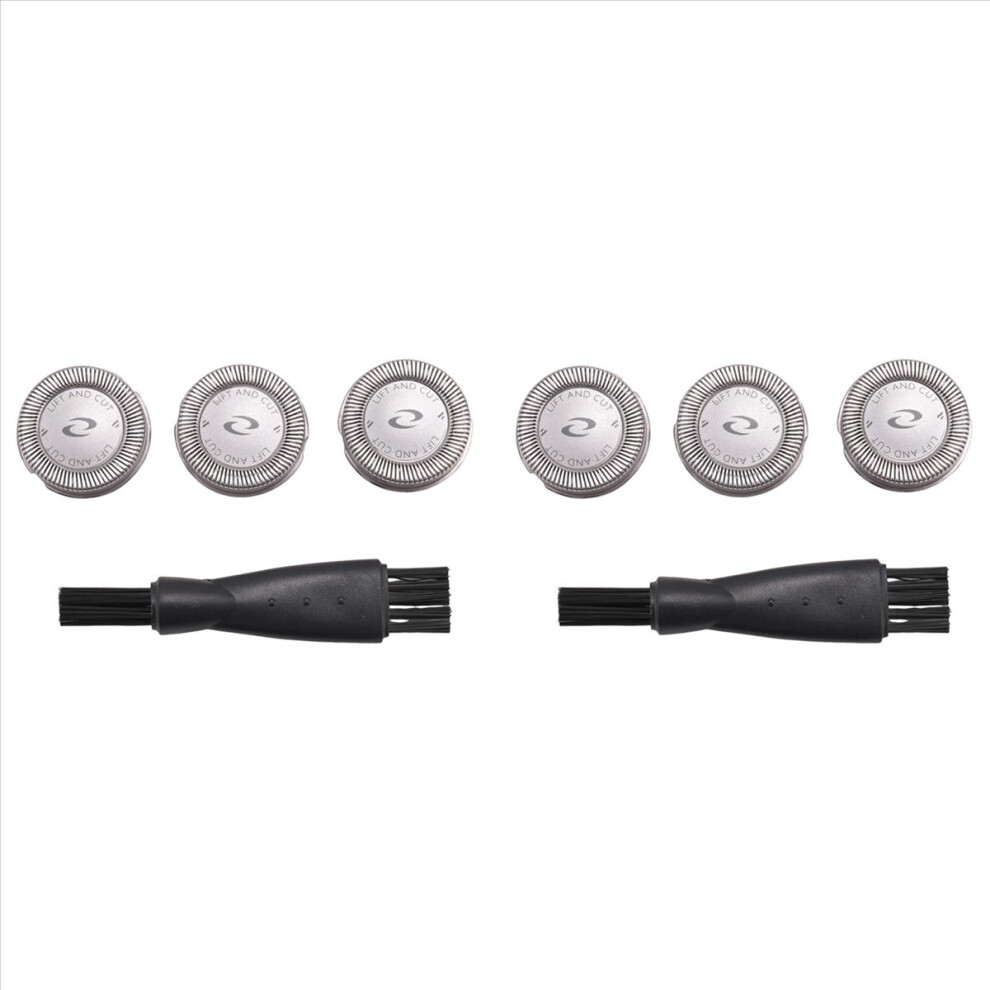 6 Pcs Replacement Shaver Head for HQ3 HQ4 HQ55 HQ56 HQ6900 HQ6868 HQ5812 HQ6874 Blade