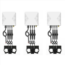 3X Tuya Smart Life 3-fazowy licznik energii WiFi kWh 80A 120A z zaciskiem prądowym i aplikacją monitorującą (80A)