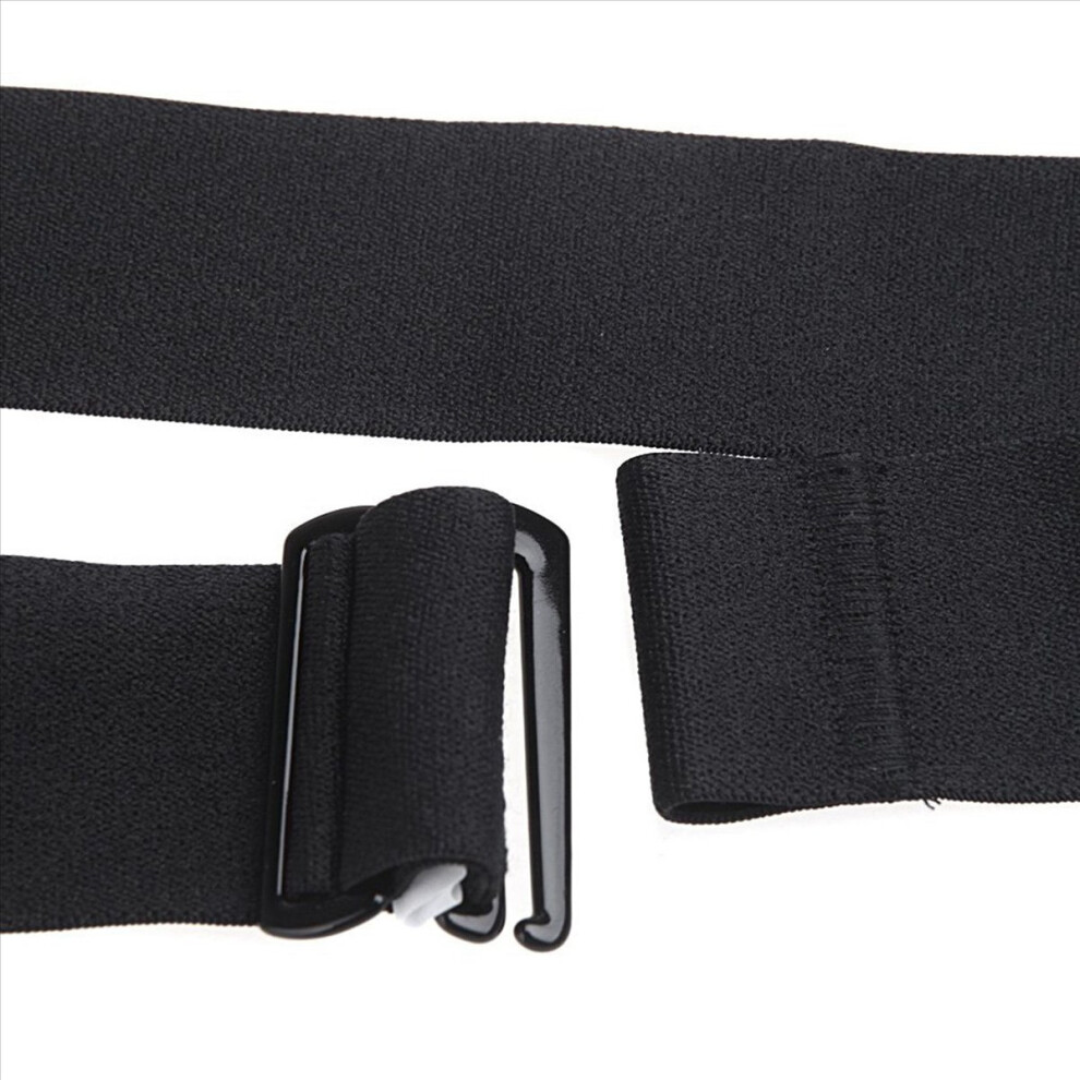 40Pcs Heart Rate Chest Strap Adjustable Elastic Strap for Sports Wireless Heart Rate Monitor