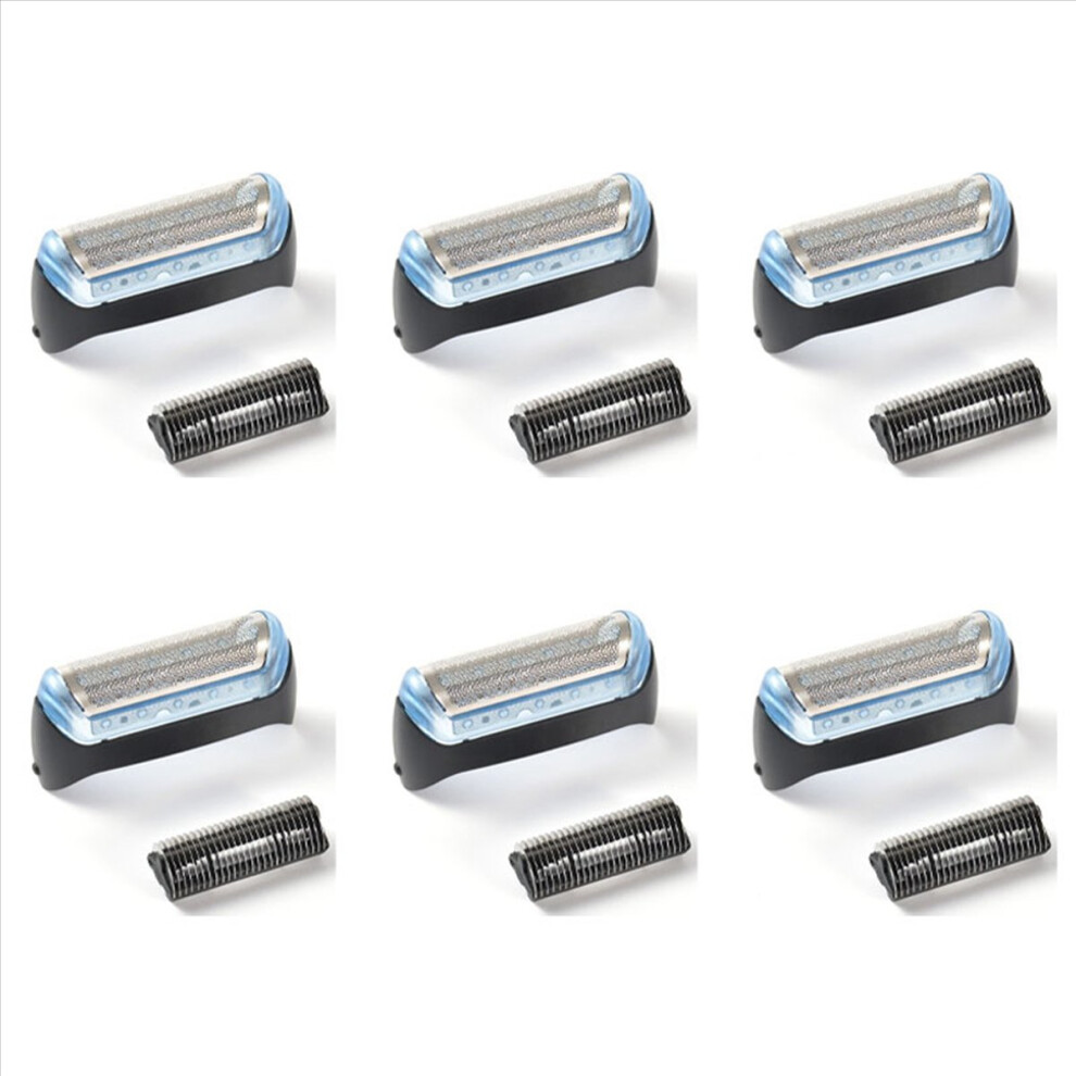 6 Pcs Electric Mesh Shaver Foil Head Parts for 10B/20B Model 180 190 170 1775 1735