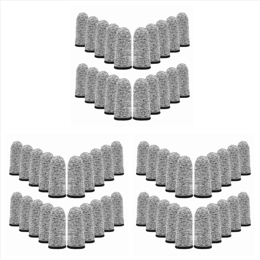 60Pcs Of Anti-Cutting Finger Protector Reusable Finger Finger Protector Bed Suitable For Kitchen Work Sculpture 4853252704051