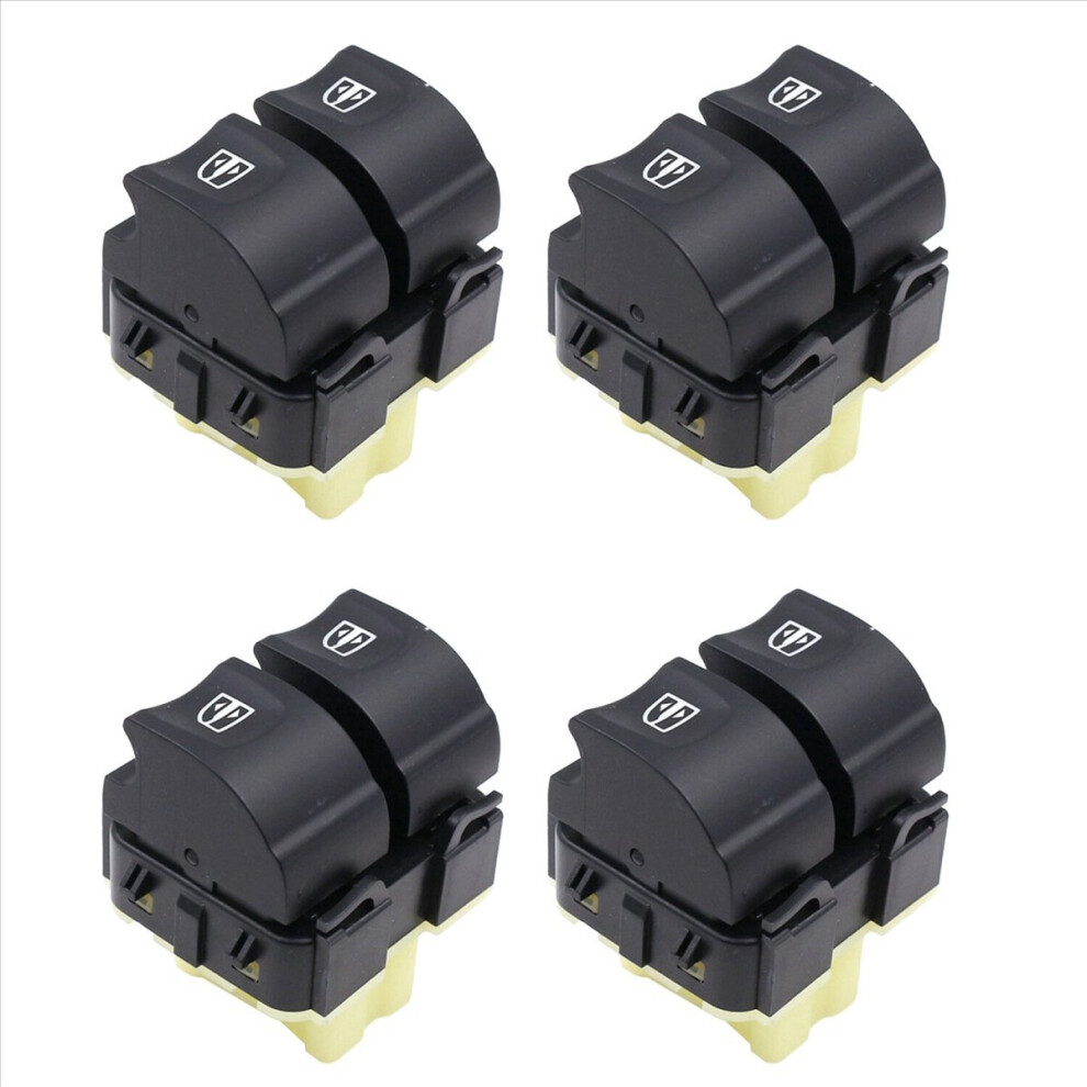 4X 254118044R Electric Window Switch For Iv 2013-2017 Black 4853252709346