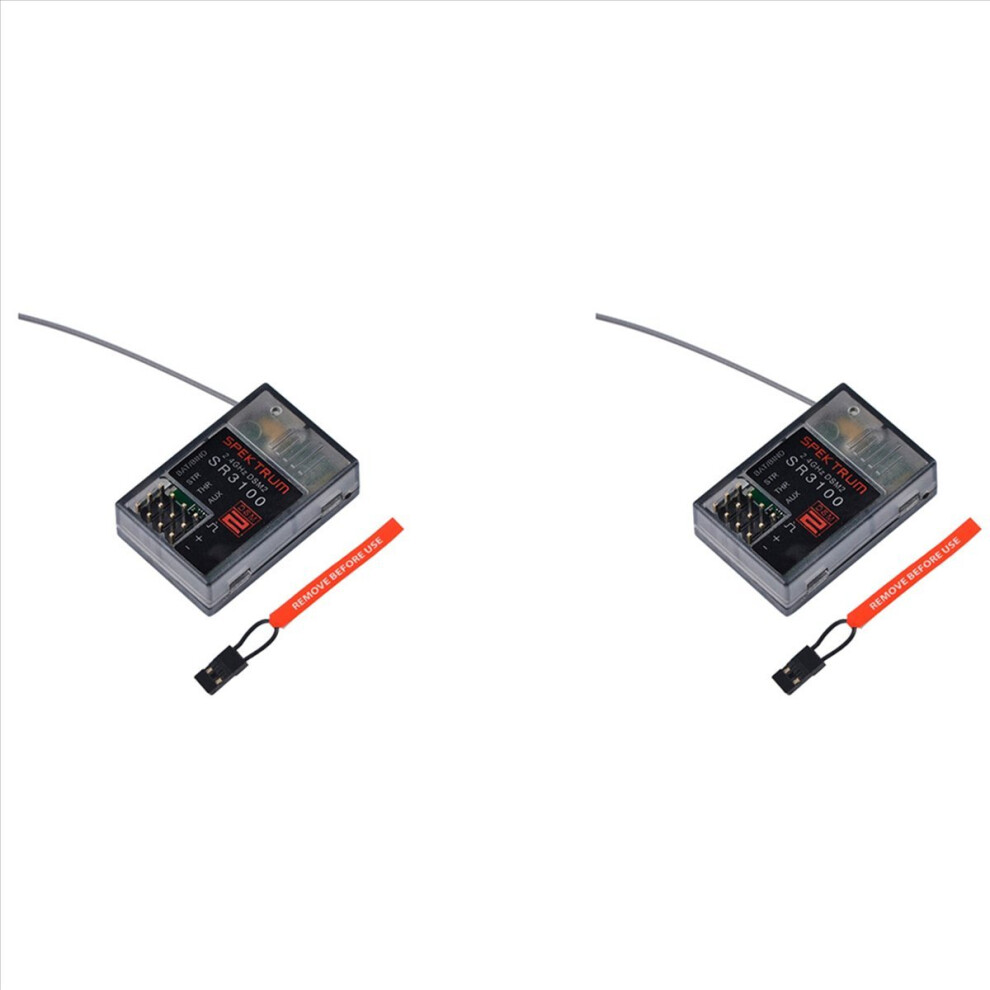 2X 2.4Ghz Sr3100 Dsm2 3 Channel Dsm2 Receiver For Rc Car Rc Boat 4853252713176