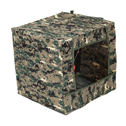 2X Foldable Target Box Aim Practice Tool Sling Shot Recycle Archery Target Case with Silicone Target Buffer Cloth 2