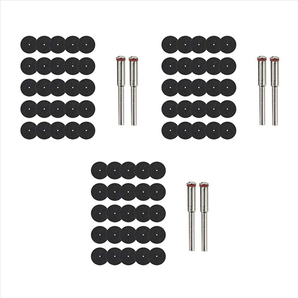 75Pcs 32Mm Grinding Wheel With Mandrels For Rotary Tools Resin Cutting Disc Mini Circular Saw Blade Rotary Cut Off Wheel 4853252710656