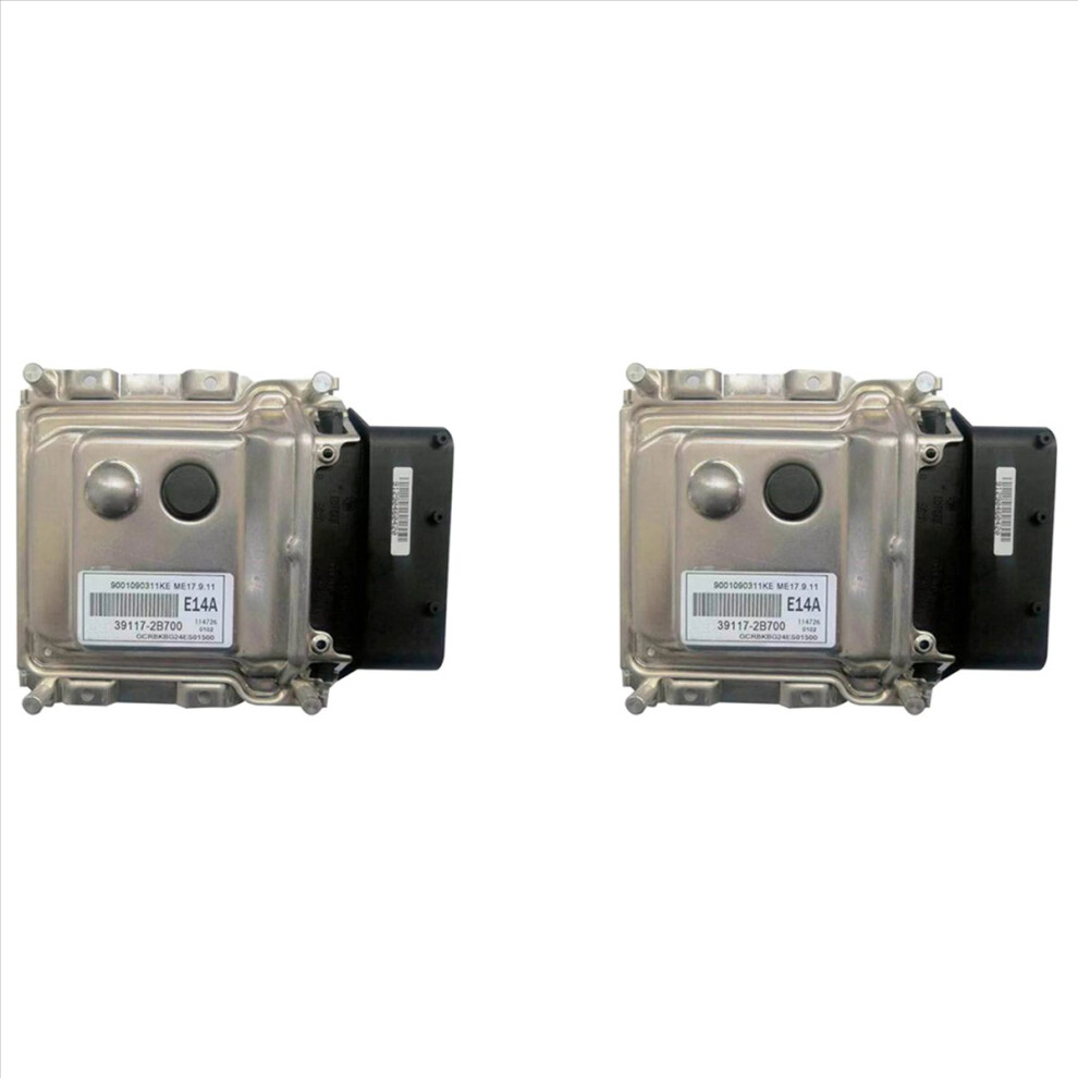 2X 39117-2B700 Ecu Car Engine Computer Board Electronic Control Unit 9001090311Ke For Me17.9.11 E14a 4853252702712