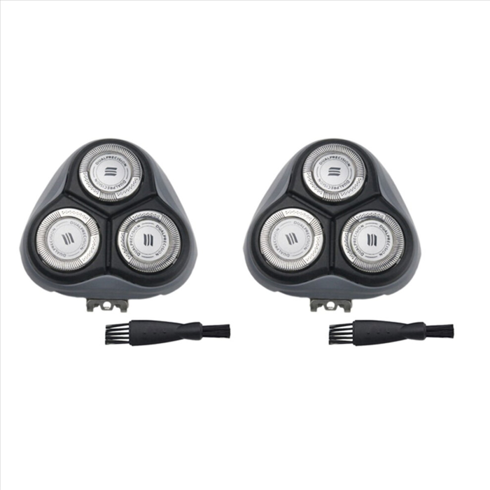 2X Replacement Shaver Head Blate Frame for AT750 AT890 PT 860 860 866 AT758 PT 710 725 Blade,Gray
