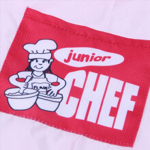 3 delantales de chef para niños, ideales para cocinar y hornear, regalo para niños y niñas (rosa)