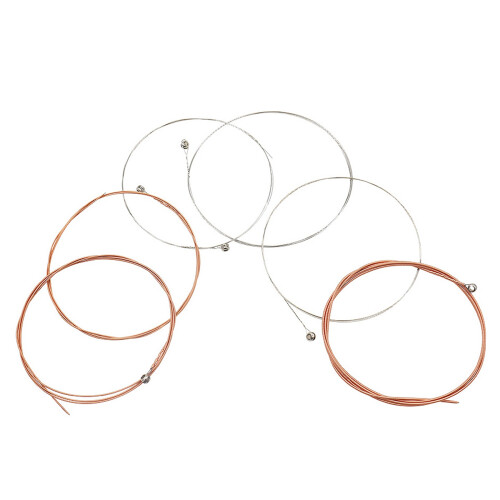 A108 Conjunto de 12 Cordas para Violão Acústico, 009-045 Polegadas, 6 Cordas, Acessórios para Violão 1