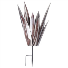 Stor rustik tequila-skulptur, rustikke metalagaveplanter til udendørs terrasse, boligindretning håndmalet metalagave, G