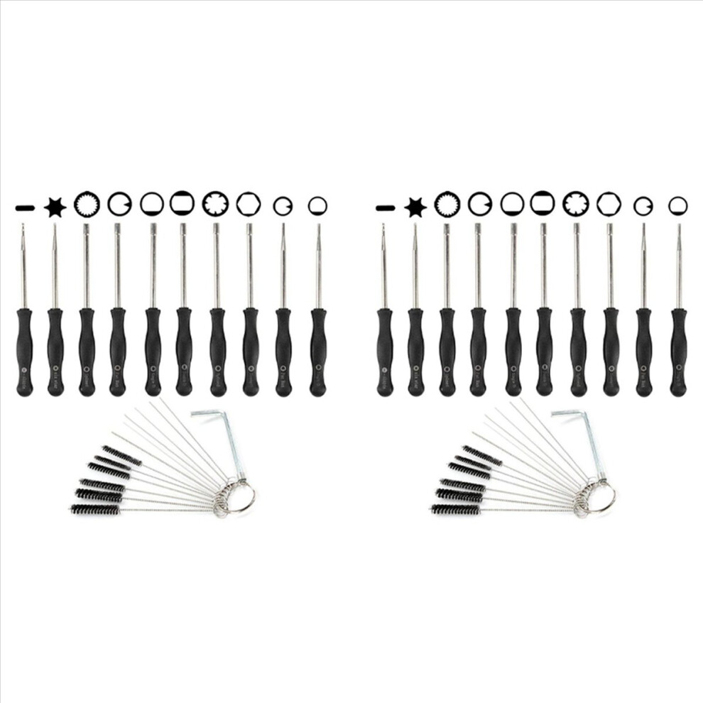 20X Carburetor Adjustment Tool With Carburetor Cleaning Brush Needle For Common 2 Cycle Small Engine 4853252704815