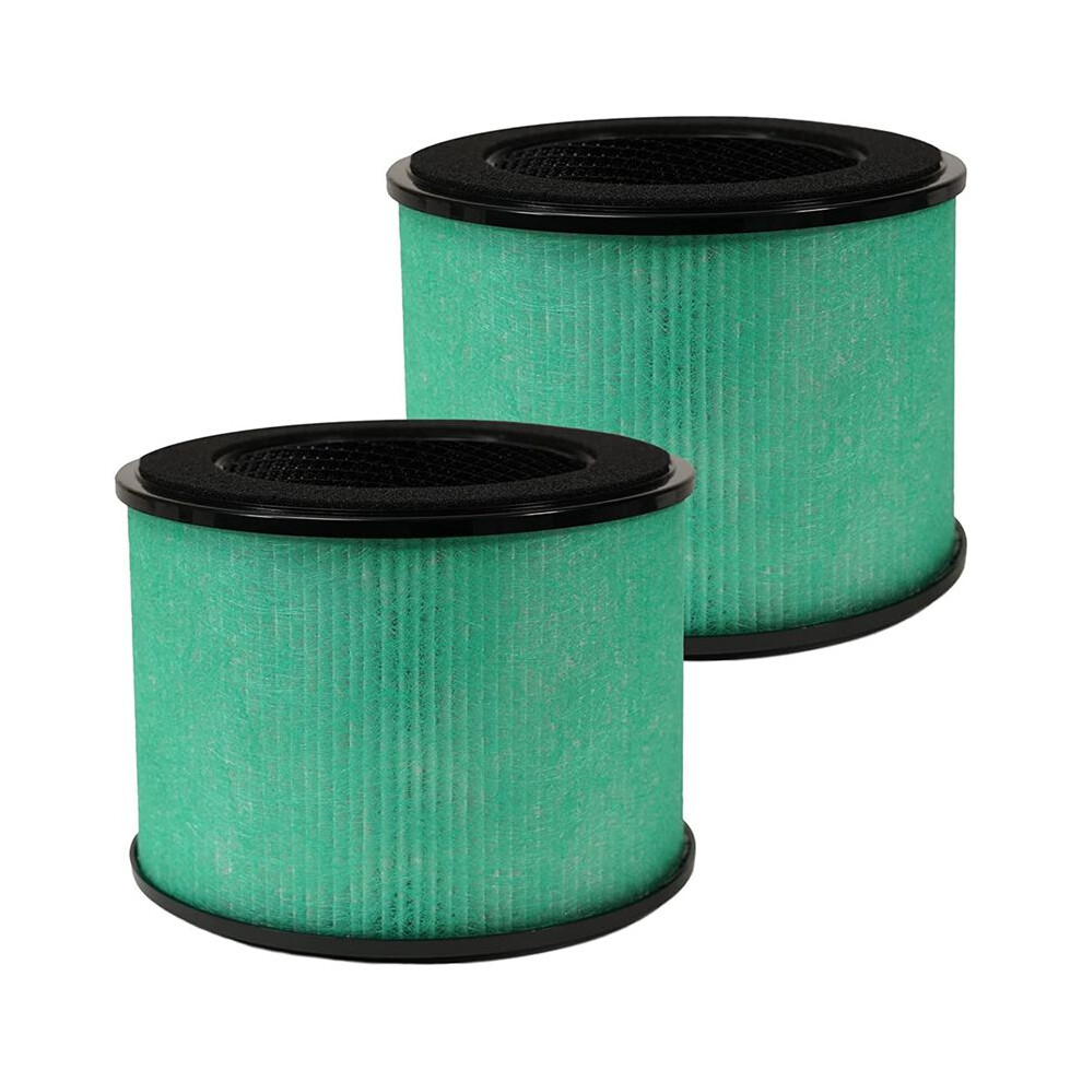 2Pcs BS-08 True HEPA Replacement Filter H13 Grade Compatible for PARTU BS-08 HEPA Air Purifier