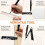 2X Multifunctional Scribe Tool, Construction Pencils , Carpentry Tools with Deep Hole Pencil, DIY Woodworking Scriber 4