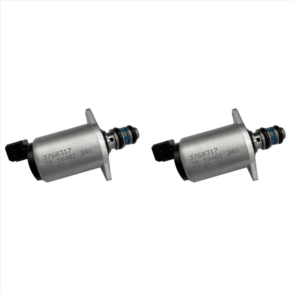 2X 3768317 Proportional Solenoid Valve 24V For 923636.0756 Tractor Truck Forklift Excavator 376-8317 4851376239138