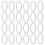 Silikontätningsringar för läckagesäkra burklock (24-pack, vanlig öppning) 3
