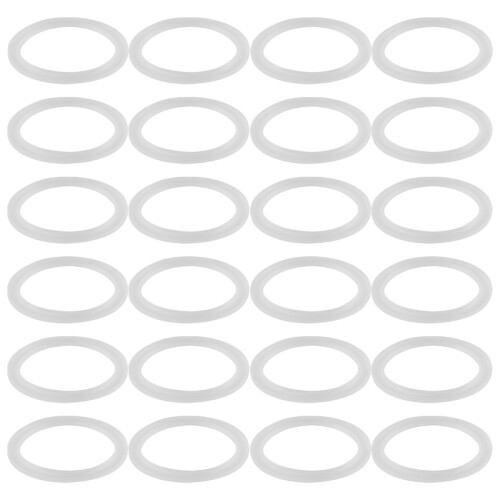 Silikontätningsringar för läckagesäkra burklock (24-pack, vanlig öppning) 1