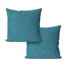 Pack of 4 Outdoor Waterproof Throw Pillow Covers Decorative Garden Cushion Cases Square Pillowcases 18 x 18 Inches