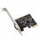 Κάρτα σειριακού προσαρμογέα Pcie X1 σε RS232 Υπολογιστής βιομηχανικού ελέγχου 1