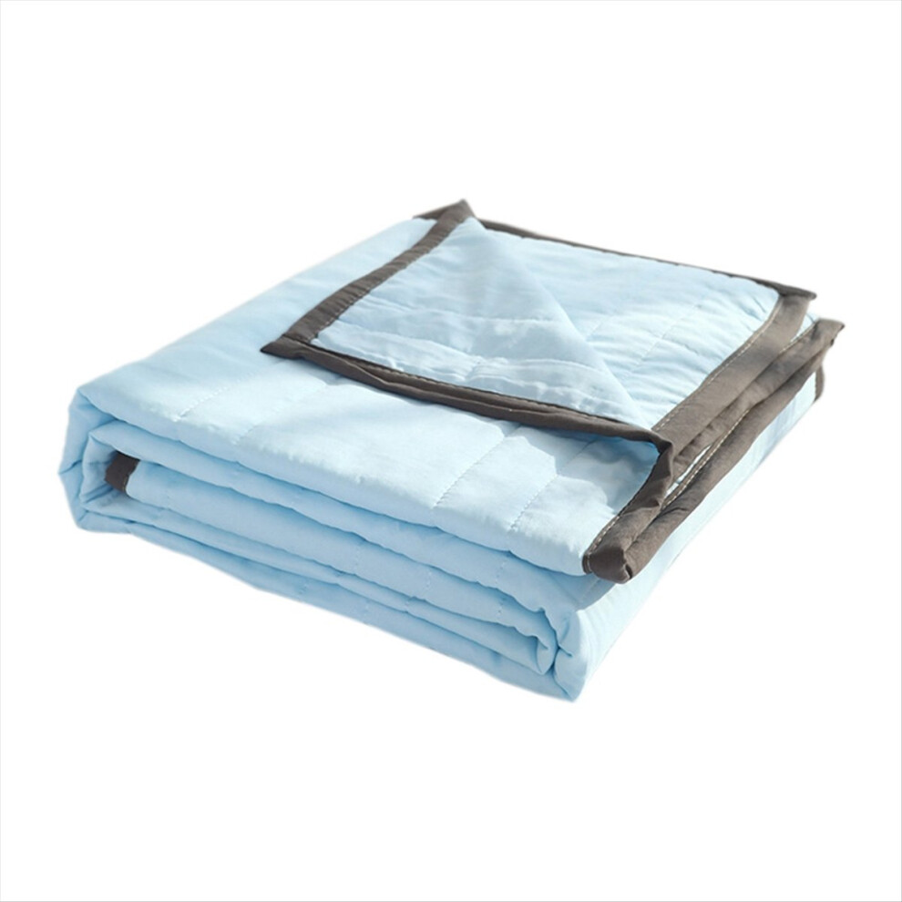 Ice Blanket for All-Season - Summer Cooler Quilt for Hot Sleepers and Night Sweats Blue 170 X 200cm