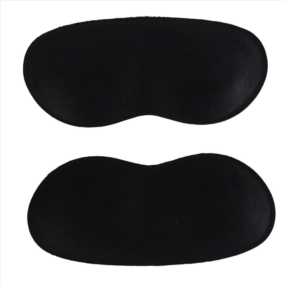 Black Heel Grips For Men And Women, Self-Adhesive Heel Cushion Inserts Prevent Heel Slipping, Rubbing, Blisters, Foot Pain, And Improve Shoe Fit (Black)