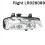 Feu antibrouillard avant droit pour Evoque 2011-2015 LR026089 3